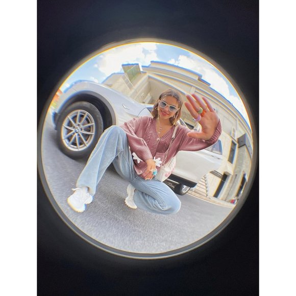 Womens Long Sleeve Open Front Flower Knit Cardigan Aesthetic Shrug Outfits - Picture 5 of 6